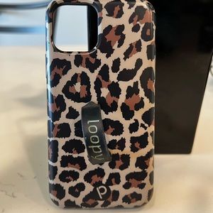 iPhone 11 Pro, leopard loopy phone case